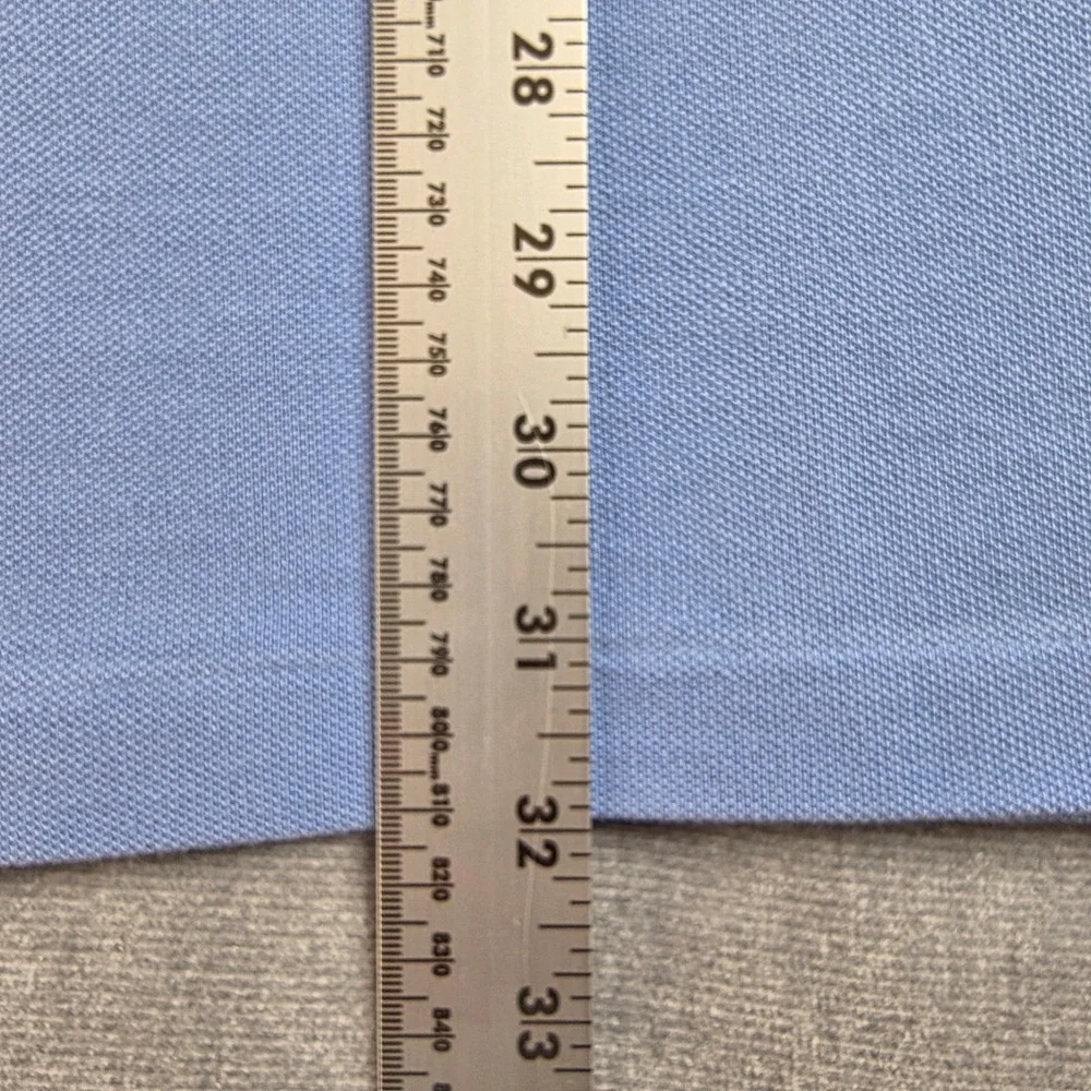 Polo Ralph‎ Lauren Mens XXL Classic Fit Light Blue Yellow Pony Polo Shirt Cotton